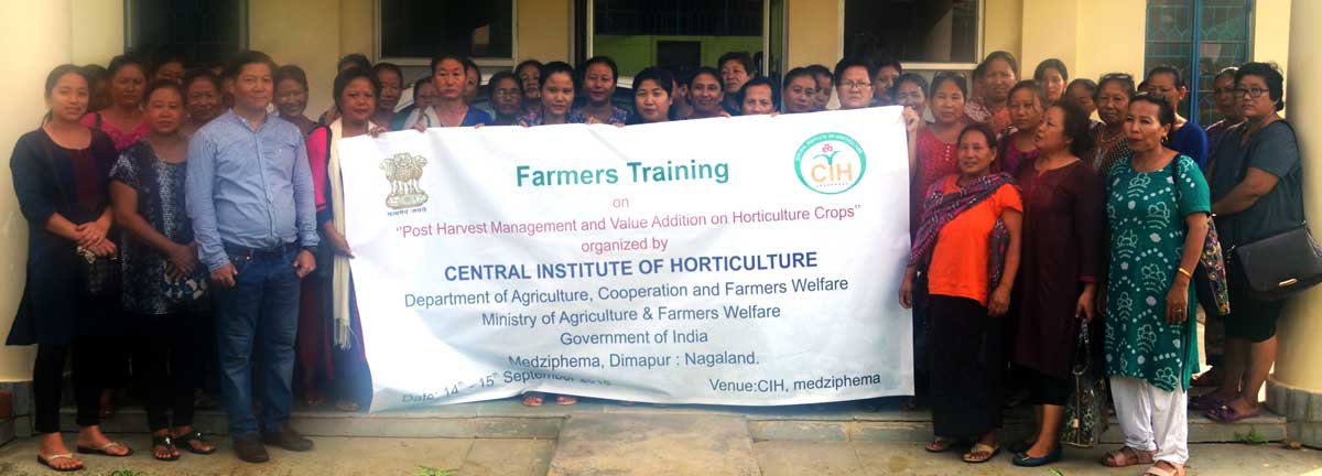 Farmers Training at Central Institute of Horticulture